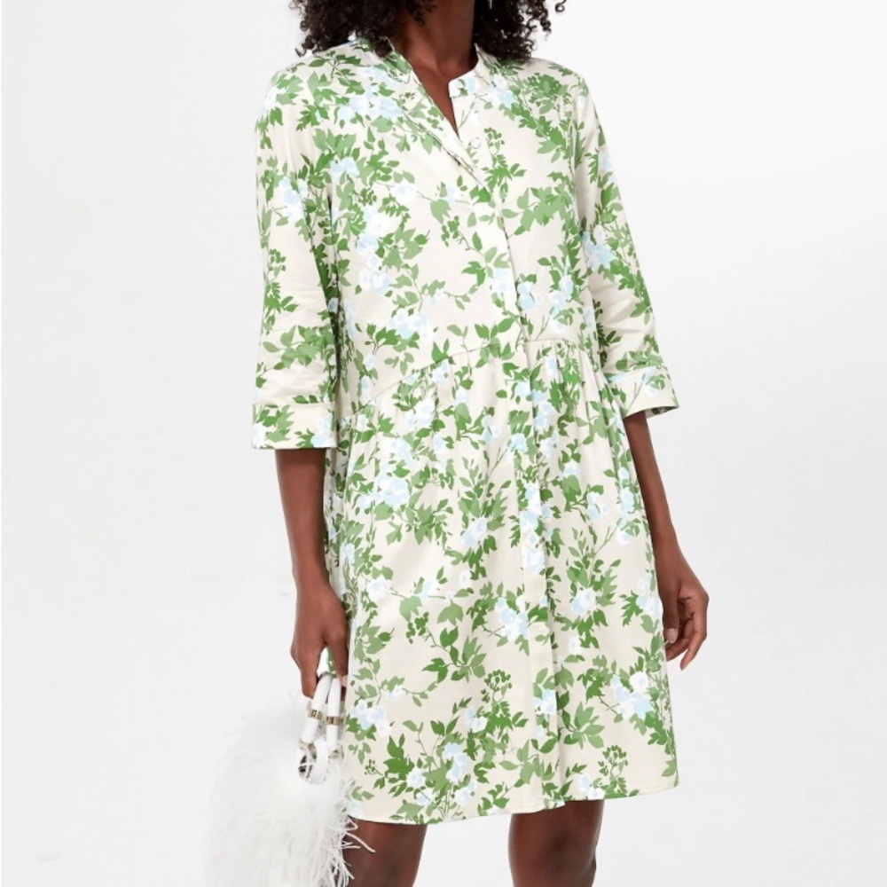TUCKERNUCK Royal Shirt Dress (SOLD OUT English Ivy print)